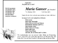 eine Anzeige